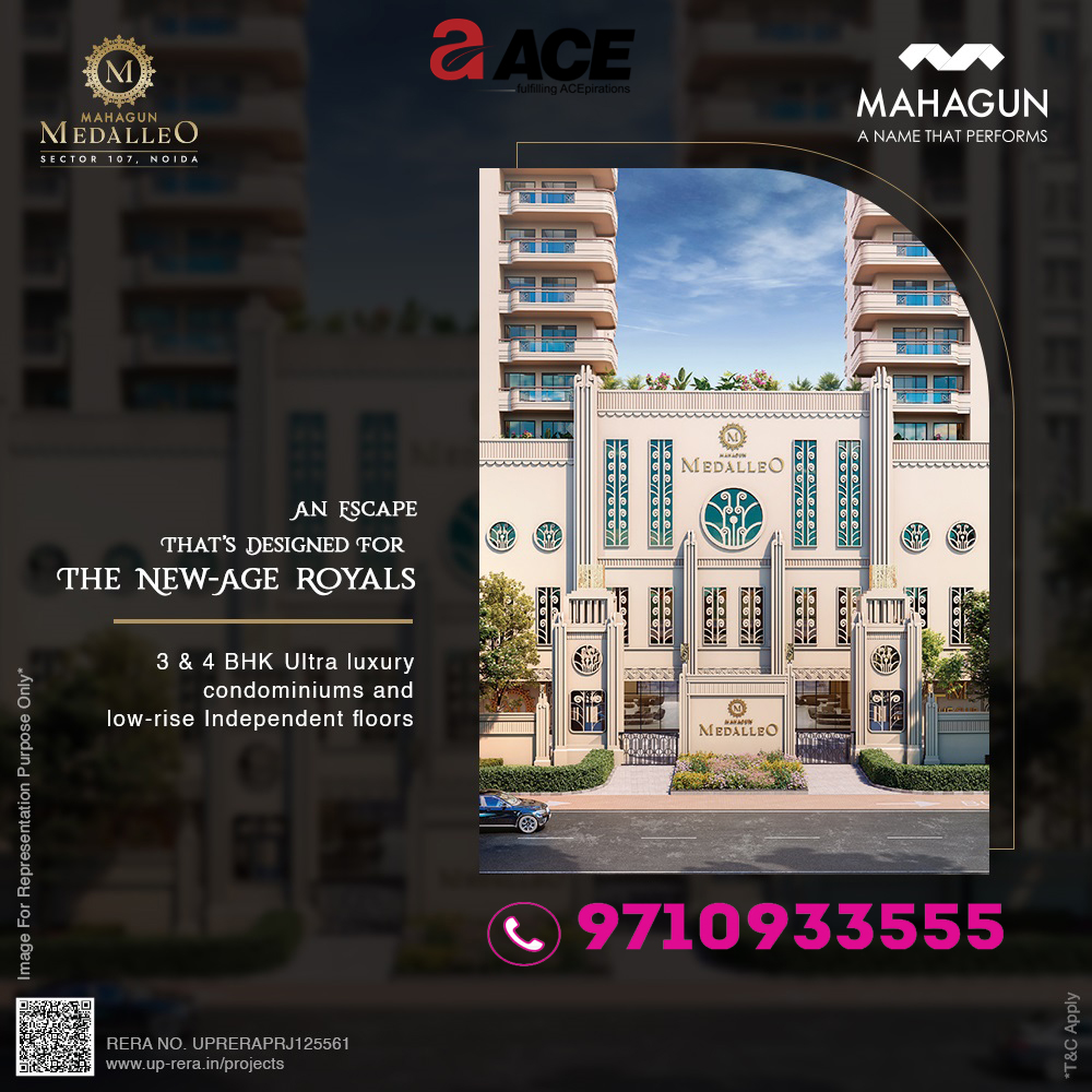ACE Mahagun Medalleo Amenities