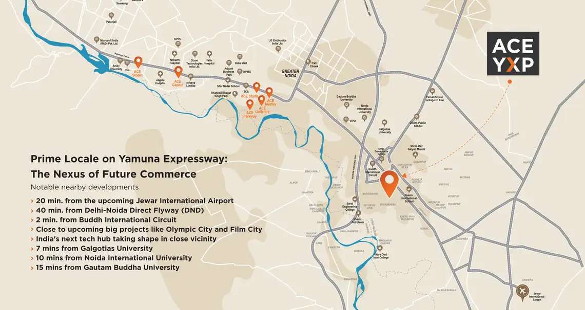  Ace YXP Location Map
